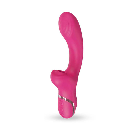 Vibrador con succión de clítoris